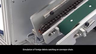 OMRON K6CM Conveyor Chain Demonstration Video