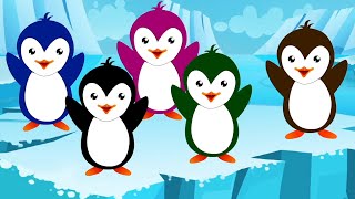 Пять маленьких пингвинов детский сад песни для детей на русском