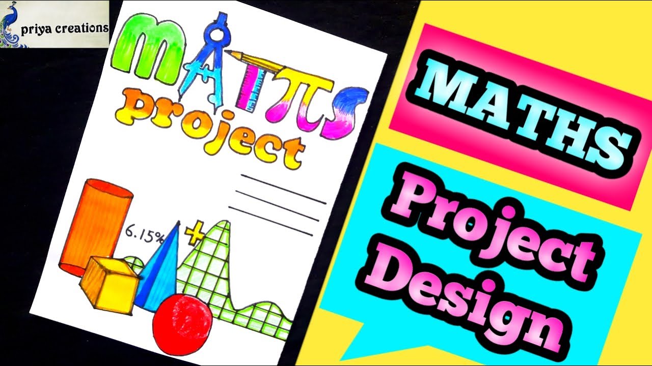 maths project design | maths project work designs | Border Design For ...