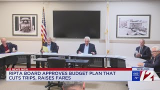 RIPTA board OKs plan with service reductions, fare increases