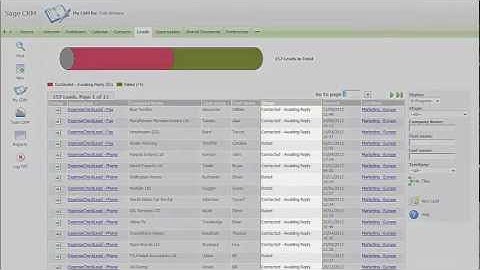 Sage CRM - Managing the Marketing Function