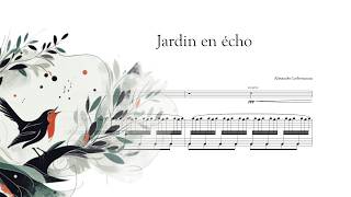 Download Lagu Jardin en écho (for flute \u0026 piano) MP3