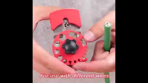 Universal Handheld Quick Stripper Portable Electric Wire