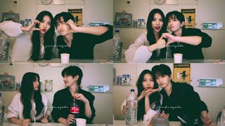 [240421] Seyoung and Jiho cute moments in livestream ༘˚⋆ #H2 #seyoung #jiho