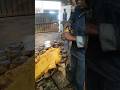 HOW TO REPAIR EXCAVATOR'S AXLE END WITH PORTABLE GRINDER IN MECHANICAL WORKSHOP (BUSHING &amp; CLEANING)