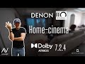 Installation home cinema dolby atmos en 724 spciale 110 ans denon