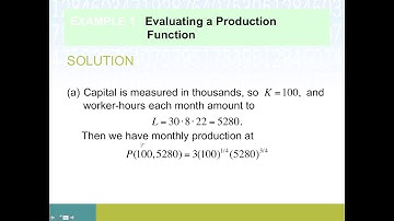 Evaluating a Function of Two Variables (Math 242 Sec 7.1 part 1)