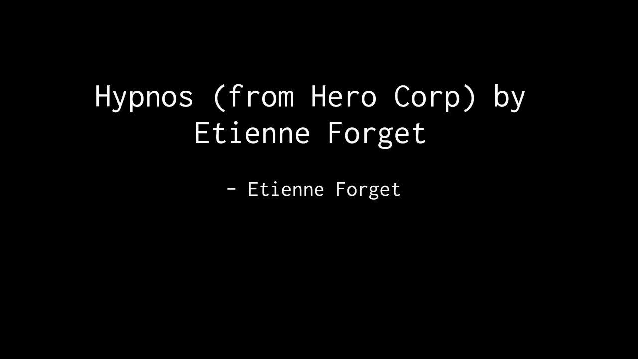 Hypnos (from Hero Corp) by Etienne Forget