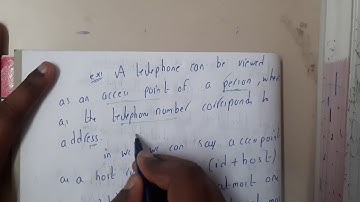 2.1 Names identifiers and address