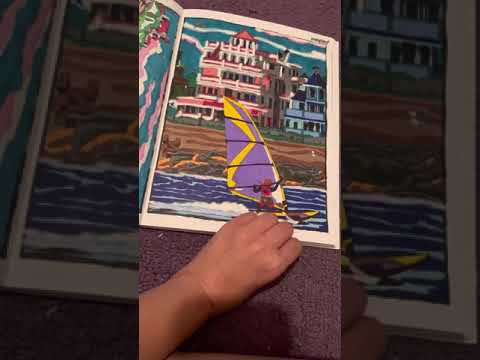 1st Completed Coloring Book ~ Creative Haven By The Sea CBN By George Toufexis