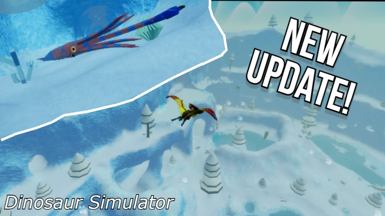 New Tuso Remake New Winter Map Roblox Dinosaur Simulator Youtube - roblox winter simulator