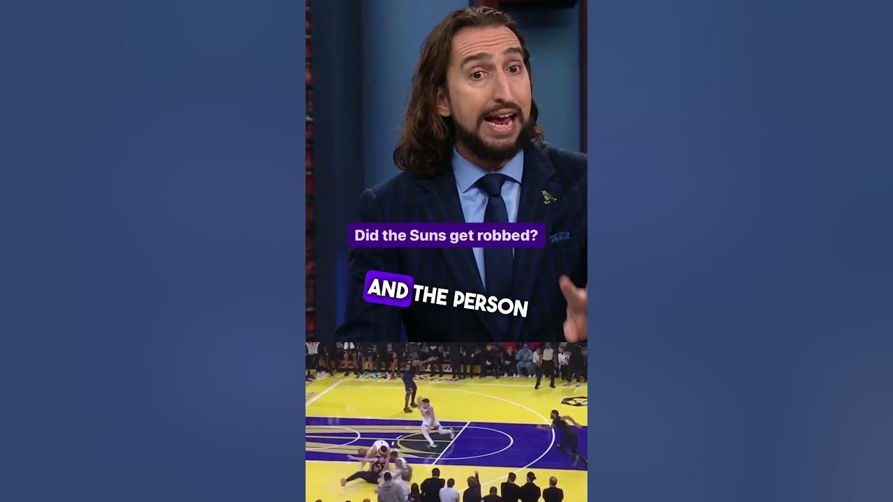 Did refs cost Suns the game vs. Lakers? Nick says "absolutely not" 😤 