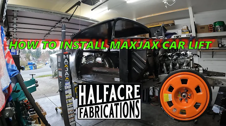How to Install MaxJax Portable Car Lift Start to Finish!