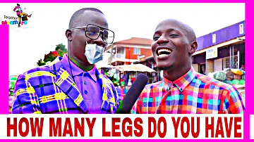 HOW MANY LEGS DO HUMANS HAVE | Teacher Mpamire on the street | Latest African Comedy July 2020