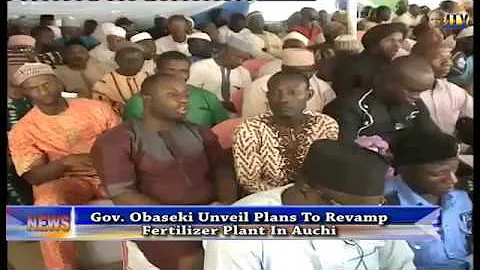 Gov. Obaseki Unveil Plans To Revamp Fertilizer Plant In Auchi