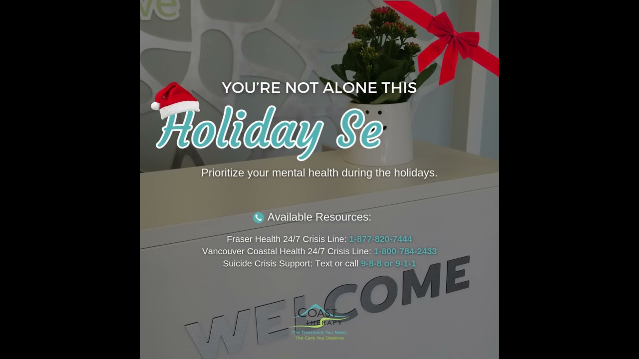 Feeling a bit overwhelmed this holiday season? 💙 You’re not alone, and it’s okay to feel this way.