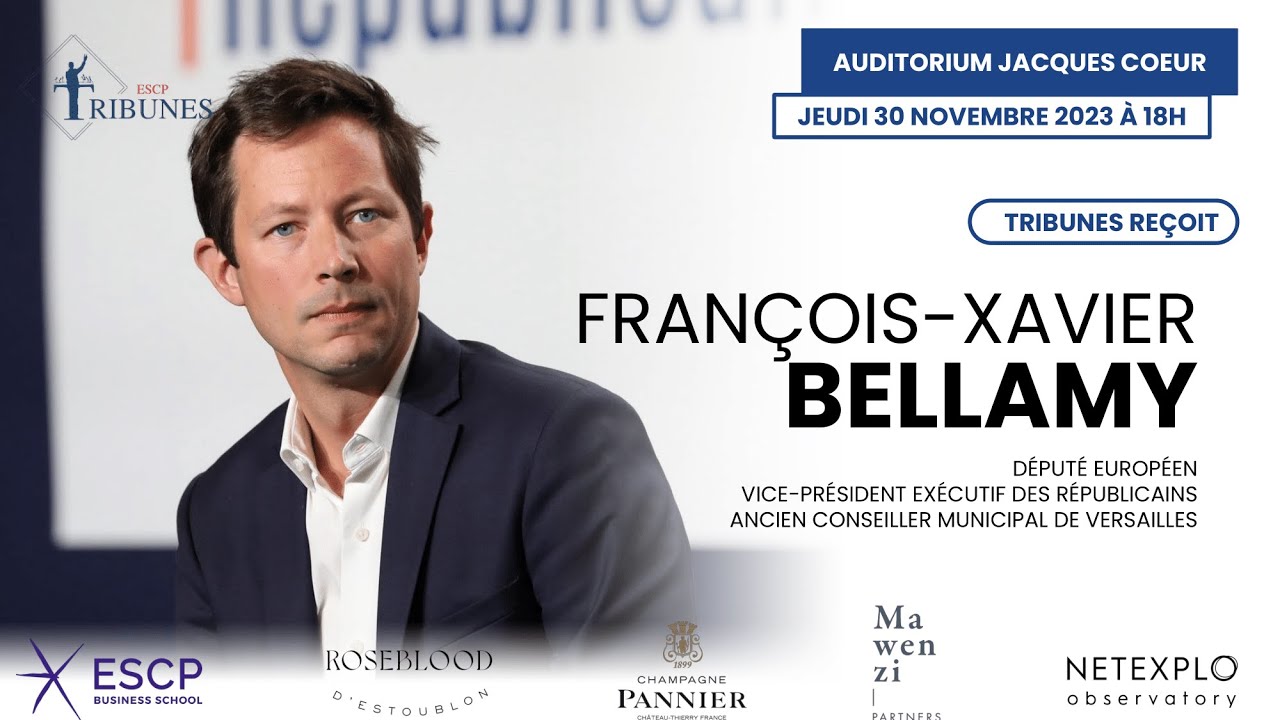 Tribunes reçoit François-Xavier Bellamy