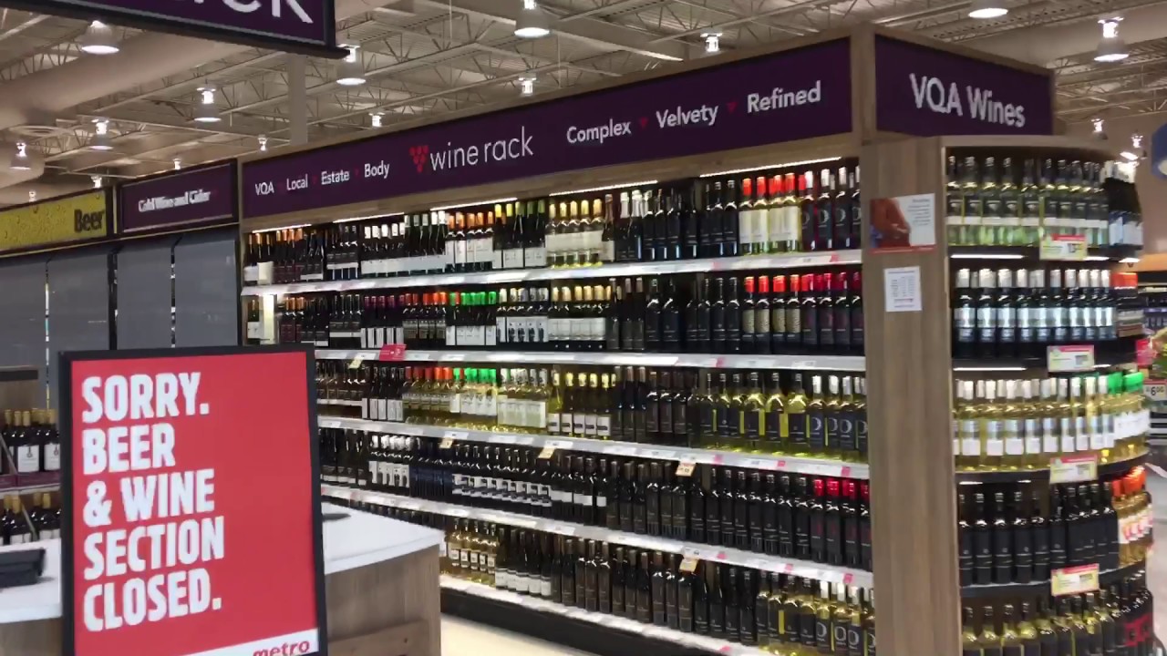 Milton Ontario Metro Store has Wine and Beer YouTube