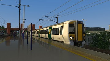 Train simulator | AP Class 387 | 1T55 at Stevenage + reshade