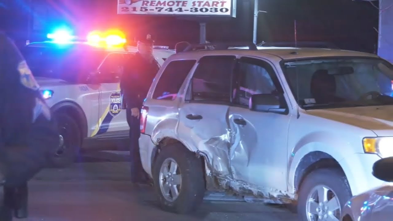 4 in custody after attempted carjacking, police chase ends with crash ...