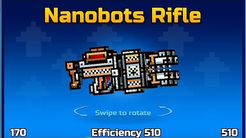 ~Nanobots Rifle [Gameplay] • Pixel Gun 3d →Cool Gun←👌