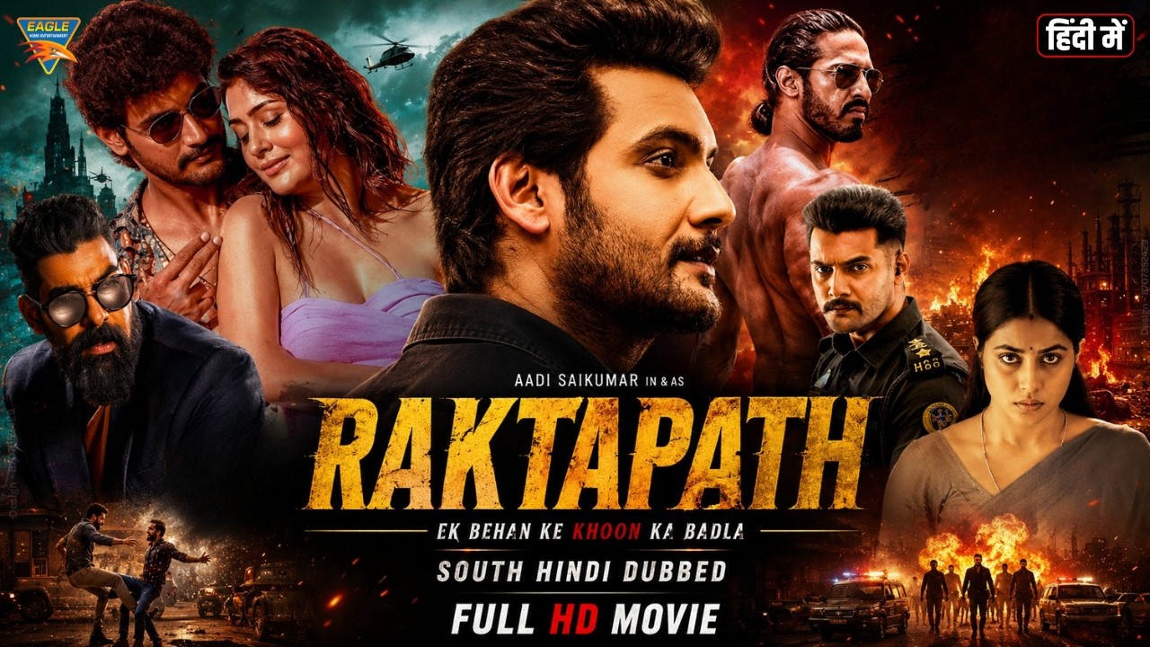 #new South Hindi Dubbed Movie - RAKTAPATH (2026) | Aadi | Payal Rajput ...