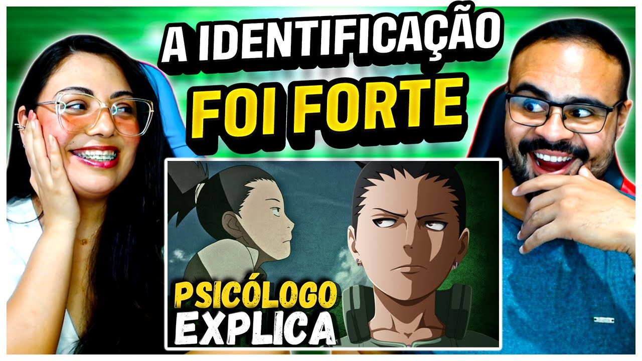 REACT PSICOLOGIA DOS ANIMES | SHIKAMARU, e o custo de NÃO ter AMBIÇÃO | Psicologia Naruto
