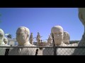 Presidential busts, and Beatles statues