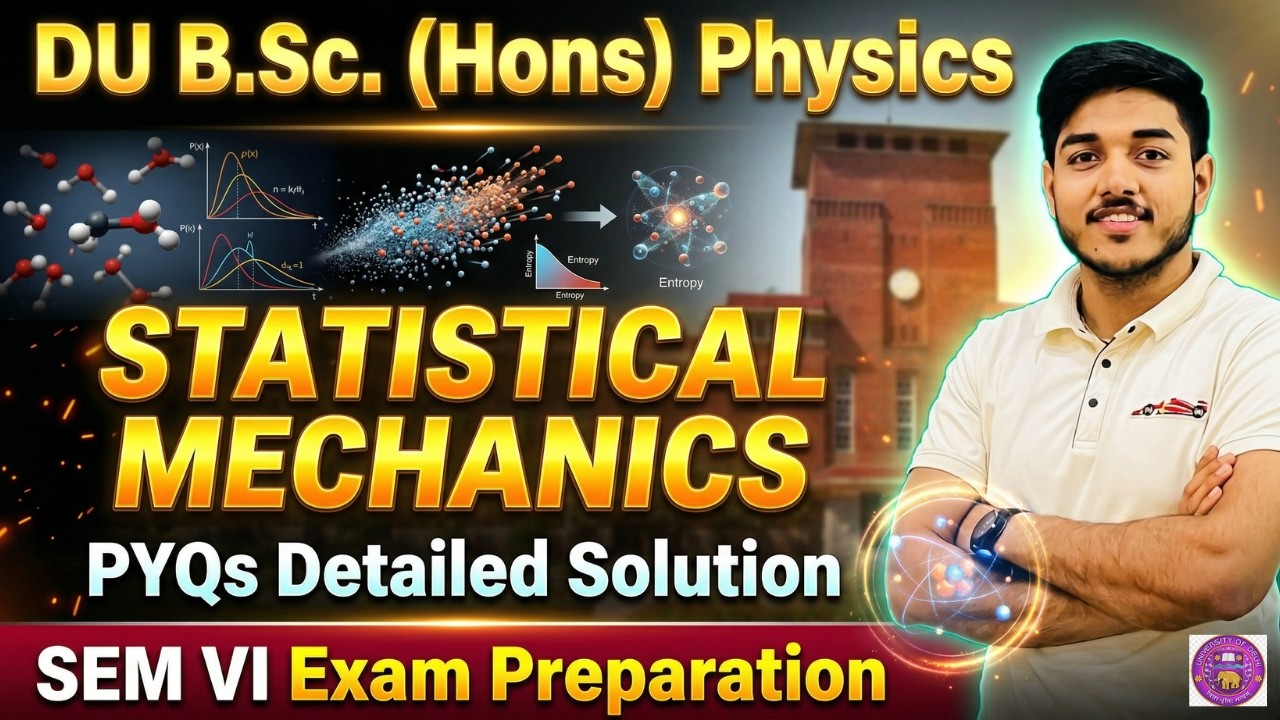 SM One Shot Revision with Notes || Du BSc (hons) Physics Sem 6 #examprep #du #physics