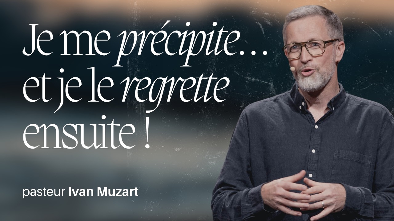 Ce n’est pas une opportunité qu’il te faut, c’est l’Esprit – Ivan Muzart