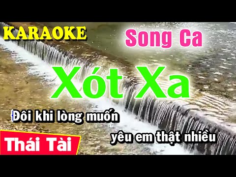 16/4/22 - Karaoke Xót Xa | Song Ca | Thái Tài