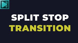 How to apply split stop transition between two videos in VSDC Free Video Editor screenshot 3