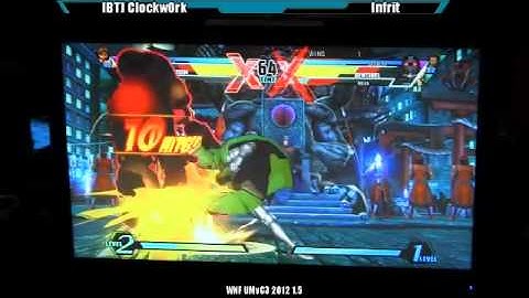WNF UMvC3 2012 1-5 m10 [BT] Clockw0rk vs Infrit (last match)