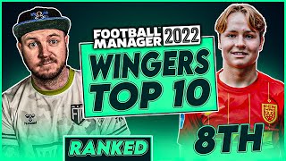 Top 10 Ranked Wonderkid Wingers in FM22