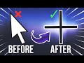 🔧HOW TO CHANGE YOUR MOUSE CURSOR TO A CROSSHAIR IN WINDOWS 10  (like Bugha / Mongraal / Mitr0 ) 2021