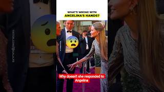 Celebrity Angelina Jolie experienced an awkward moment when she was left with her arms open expecting a hug.. Net Worth