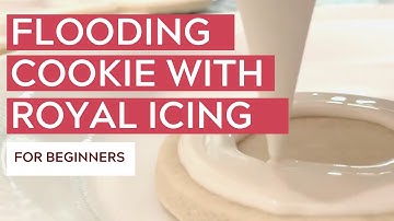 Flooding a Cookie with Royal Icing