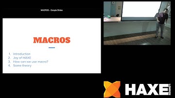 London Haxe Meetup 20th October 2016 - Part 1