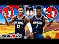 ZION WILLIAMSON & JA MORANT BUILDS FORM an UNSTOPPABLE DUO in NBA 2K22