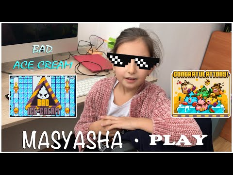 Масяша PLAY Стрим игры Злое мороженое bad ice cream Игра для детей Челендж Challenge Новая серия #1