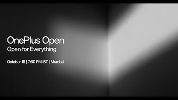OnePlus Open – Launch Event
