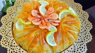 Марокканский Рецепт Бастилии Морепродуктов | Рецепт рыбной бастилы