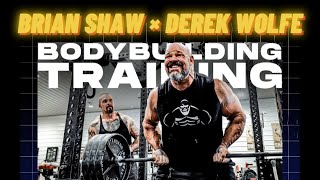 Brian Shaw × Derek Wolfe HEAVY BACK Workout😳💪🏻🔥
