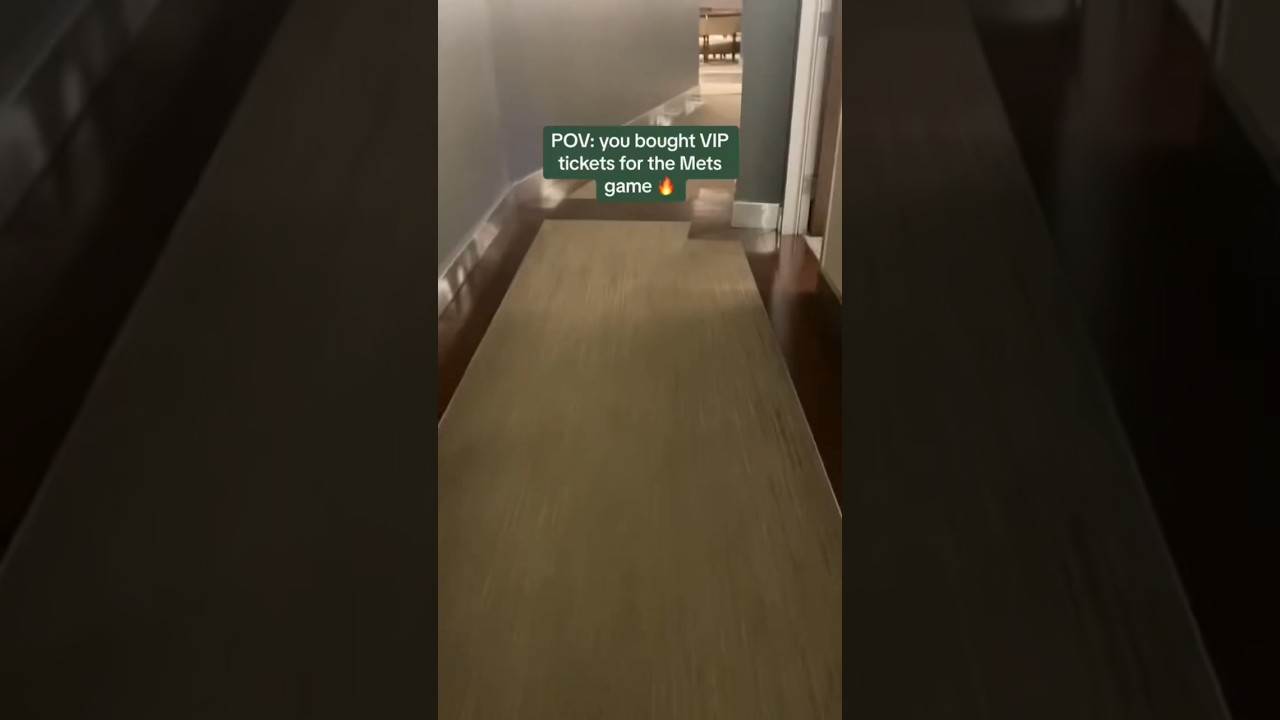 POV: you bought VIP tickets for the Mets game 🔥🔥 