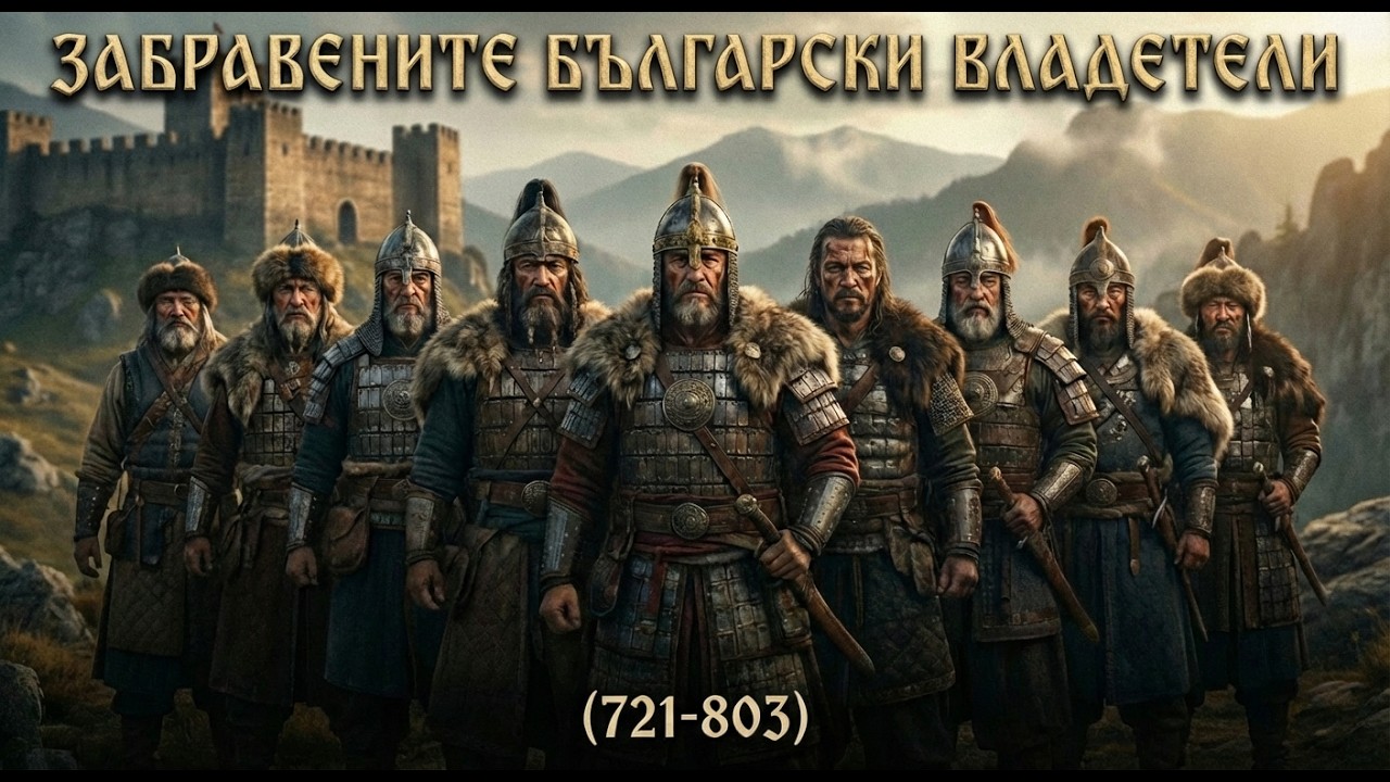 Забравените български владетели между Тервел и Крум | VIII век