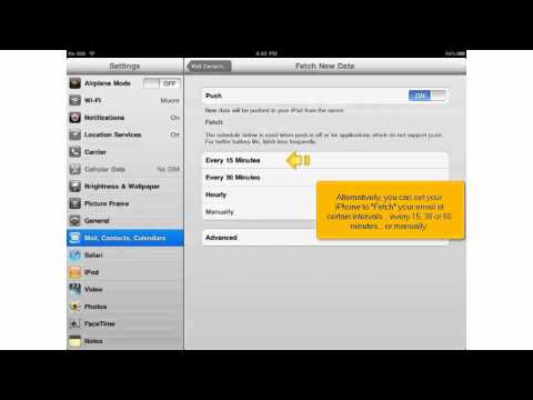 Configuring your email settings on your iPad - www.planethippo.com