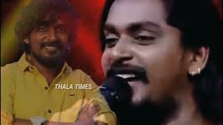 Gana Sudhakar Thala Song Performance in Super Singer | Thala Times