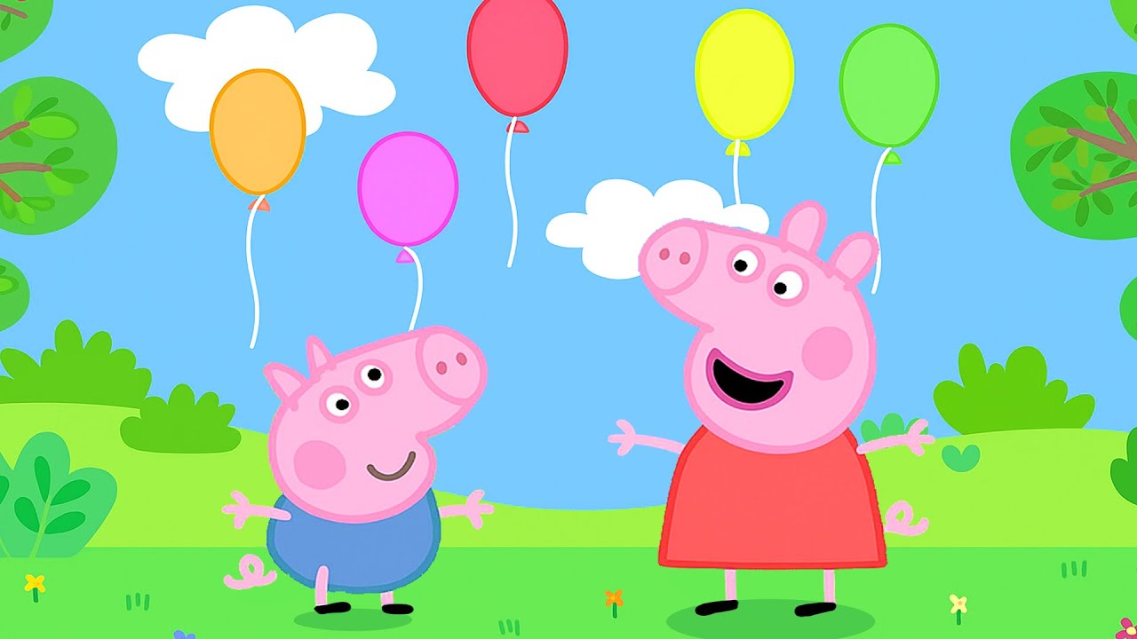 Peppa Pig And The Balloon Adventures 🎈🐷 | Funny Peppa Pig Animation