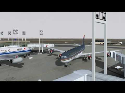 Arrival at Charles de Gaulle via RJ A340-200