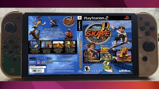 Disney's Skate Adventure PS2 testing on Nintendo Switch